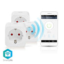 Nedis WIFIP131FWT3 3x Smartlife Smart Stekker3680W Type F Android/Ios Wit