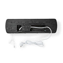 Nedis HTBA10GY Badkamer Verwarming 1200 W Instelbare Thermostaat 2 Verwarmingsmodi X4 Grijs