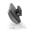 Nedis HTBA10GY Badkamer Verwarming 1200 W Instelbare Thermostaat 2 Verwarmingsmodi X4 Grijs