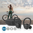 Nedis HPBT8053BK Bluetooth Oordopjes Batterij Tot 4 Uur Microfoon Spraakbesturing Zwart