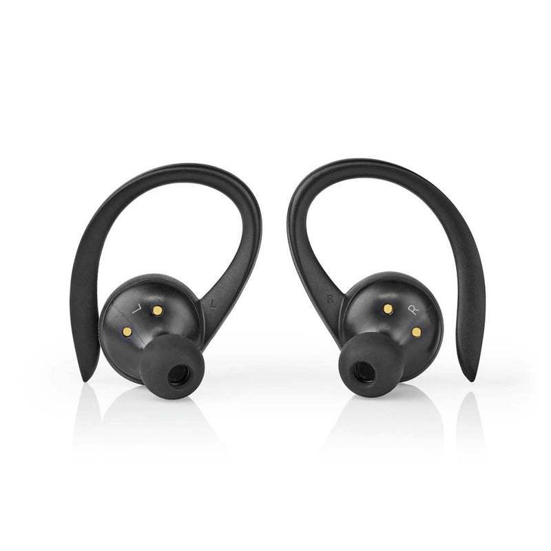 Nedis HPBT8053BK Bluetooth Oordopjes Batterij Tot 4 Uur Microfoon Spraakbesturing Zwart
