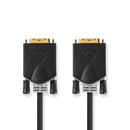 Nedis CCBW32000AT30 Dvi-kabel Dvi-d 24+1-pins Male Dvi-d 24+1-pins Male 2560x1600 Verguld 3.00 M Pv
