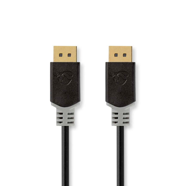 Nedis CCBW37014AT10 Displayport-kabel Displayport Male Displayport Male 8k@60hz Verguld 1.00 M Rond