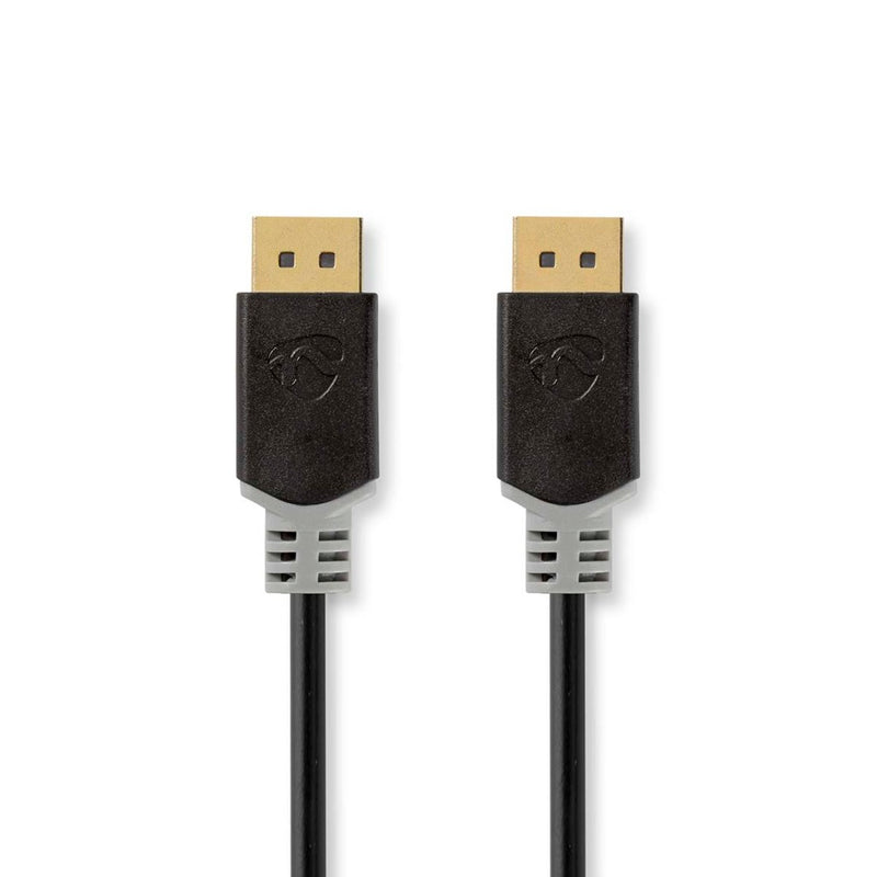Nedis CCBW37014AT10 Displayport-kabel Displayport Male Displayport Male 8k@60hz Verguld 1.00 M Rond