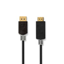 Nedis CCBW37100AT10 Displayport-kabel Displayport Male Hdmi&trade; Connector 4k@30hz Verguld 1.00 M
