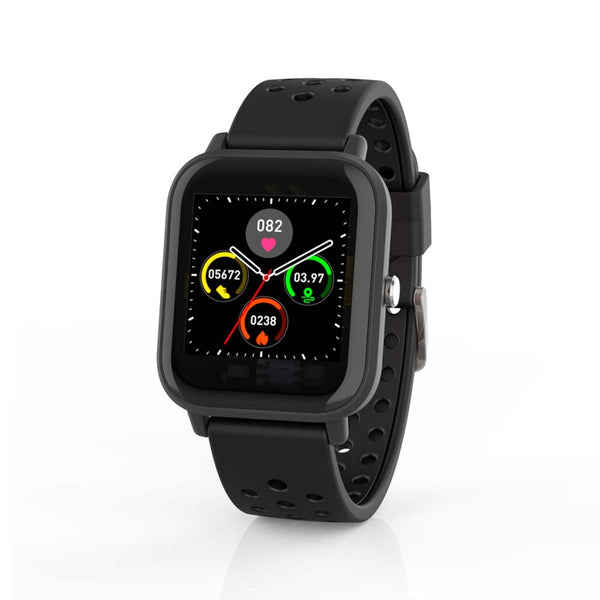 Nedis BTSW002BK Smart Watch Lcd-scherm Ip68 Maximale Gebruiksduur: 7200 Min Android&trade; / Ios Zw
