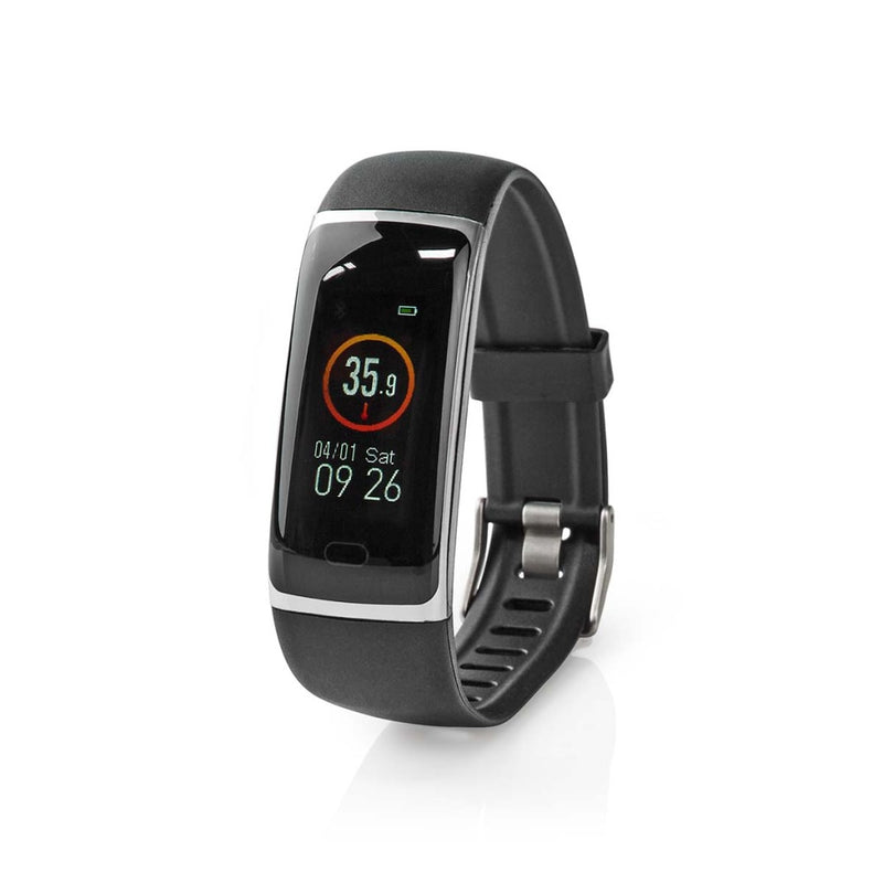 Nedis BTSW001BK Smart Watch Lcd-scherm Ip67 Maximale Gebruiksduur: 7200 Min Android&trade; / Ios Zw