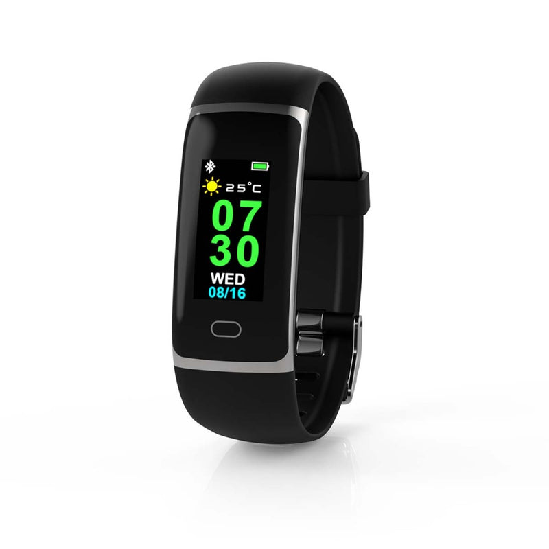 Nedis BTSW001BK Smart Watch Lcd-scherm Ip67 Maximale Gebruiksduur: 7200 Min Android&trade; / Ios Zw