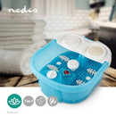 Nedis HCFB400FWT Voetspa 1 Warmte Stand 3 Massage Modes Blauw / Wit