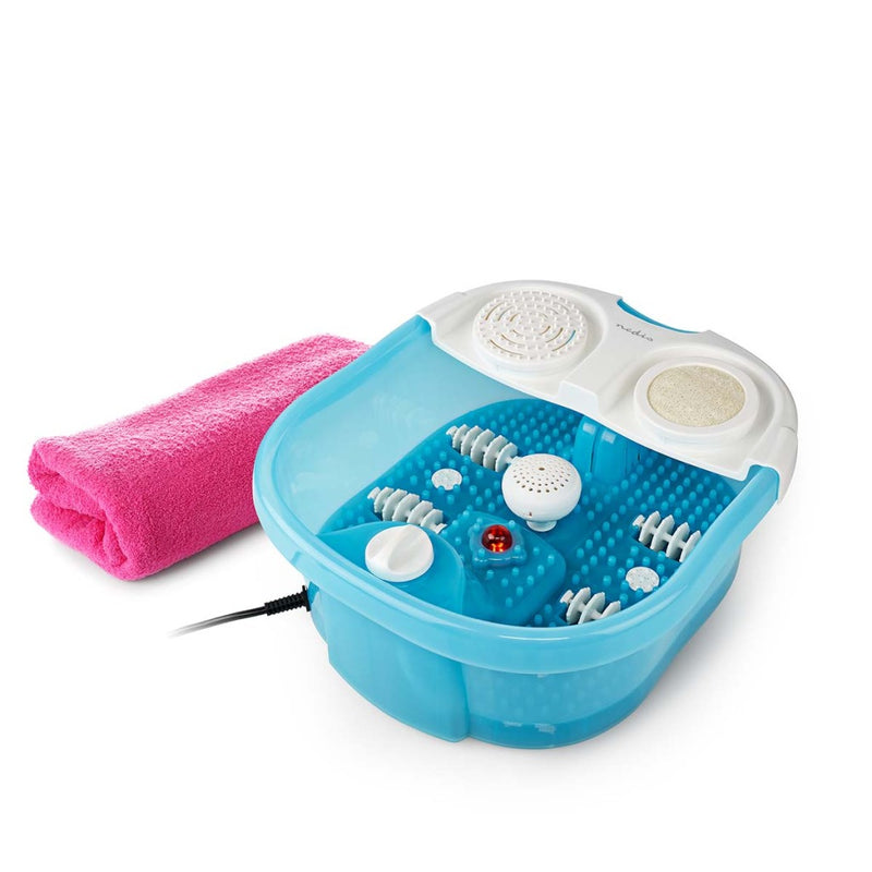 Nedis HCFB400FWT Voetspa 1 Warmte Stand 3 Massage Modes Blauw / Wit