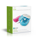 Nedis HCFB400FWT Voetspa 1 Warmte Stand 3 Massage Modes Blauw / Wit