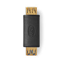 Nedis CCBW60900AT Usb-adapter Usb 3.2 Gen 1 Usb-a Female Usb-a Female 5 Gbps Verguld Antraciet Doos