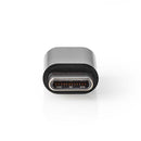 Nedis CCBW60911AT Usb-adapter Usb 2.0 Usb-c&trade; Male Usb Micro-b Female 480 Gbps Verguld Antraci