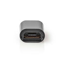 Nedis CCGB60910BK Usb-adapter Usb 2.0 Usb-c&trade; Male Usb Micro-b Female 480 Mbps Vernikkeld Zwar