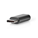 Nedis CCGB60910BK Usb-adapter Usb 2.0 Usb-c&trade; Male Usb Micro-b Female 480 Mbps Vernikkeld Zwar
