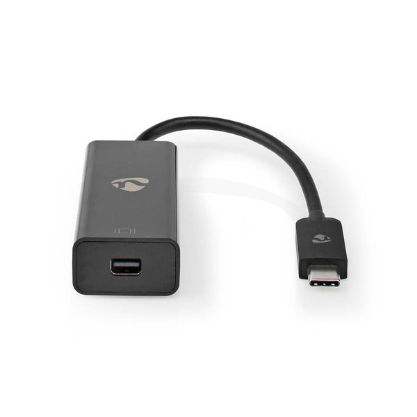 Nedis CCGB64453BK02 Usb-adapter Usb 3.2 Gen 1 Usb-c&trade; Male Mini Displayport Female 0.20 M Rond