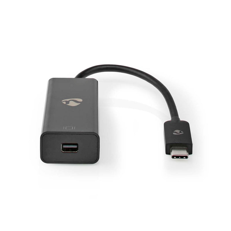 Nedis CCGB64453BK02 Usb-adapter Usb 3.2 Gen 1 Usb-c&trade; Male Mini Displayport Female 0.20 M Rond