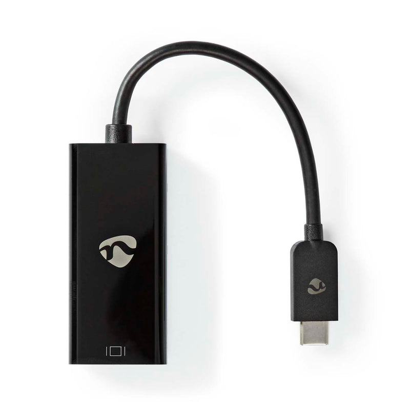 Nedis CCGB64453BK02 Usb-adapter Usb 3.2 Gen 1 Usb-c&trade; Male Mini Displayport Female 0.20 M Rond