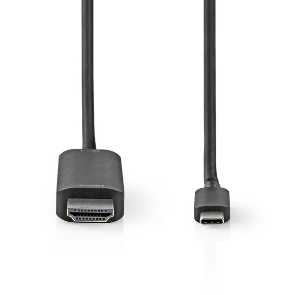 Nedis CCGB64655BK20 Usb-adapter Usb 3.2 Gen 1 Usb-c&trade; Male Hdmi&trade; Connector 2.00 M Rond V
