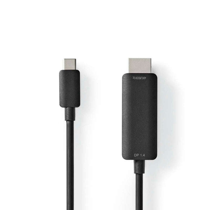 Nedis CCGB64655BK20 Usb-adapter Usb 3.2 Gen 1 Usb-c&trade; Male Hdmi&trade; Connector 2.00 M Rond V