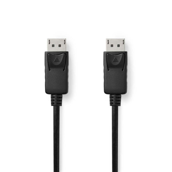 Nedis CCGB37014BK10 Displayport-kabel Displayport Male Displayport Male 8k@60hz Vernikkeld 1.00 M R