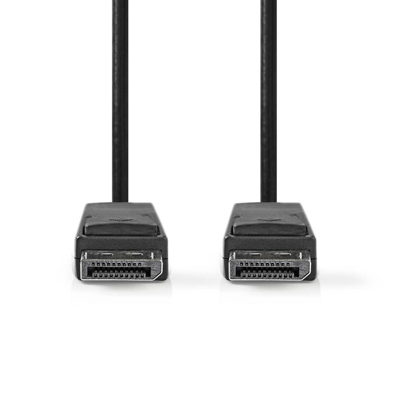 Nedis CCGB37014BK10 Displayport-kabel Displayport Male Displayport Male 8k@60hz Vernikkeld 1.00 M R