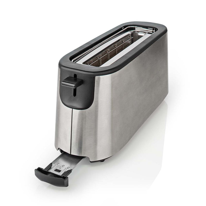 Nedis KABT310EAL Broodrooster RVS/Zwart