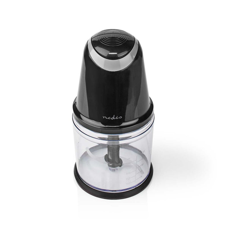 Nedis KAMC200CBK Hakmolen 260 W 0.5 L Kunststof 2-snelheid Zwart