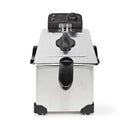 Nedis KADF301FSR Friteuse 3L 2200W RVS/Zwart