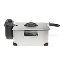 Nedis KADF301FSR Friteuse 3L 2200W RVS/Zwart