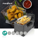 Nedis KADF302FBK Friteuse 3L 2200W Zwart