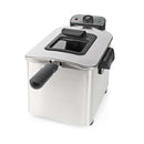 Nedis KADF401FSR Friteuse 4L 2200W RVS/Zwart