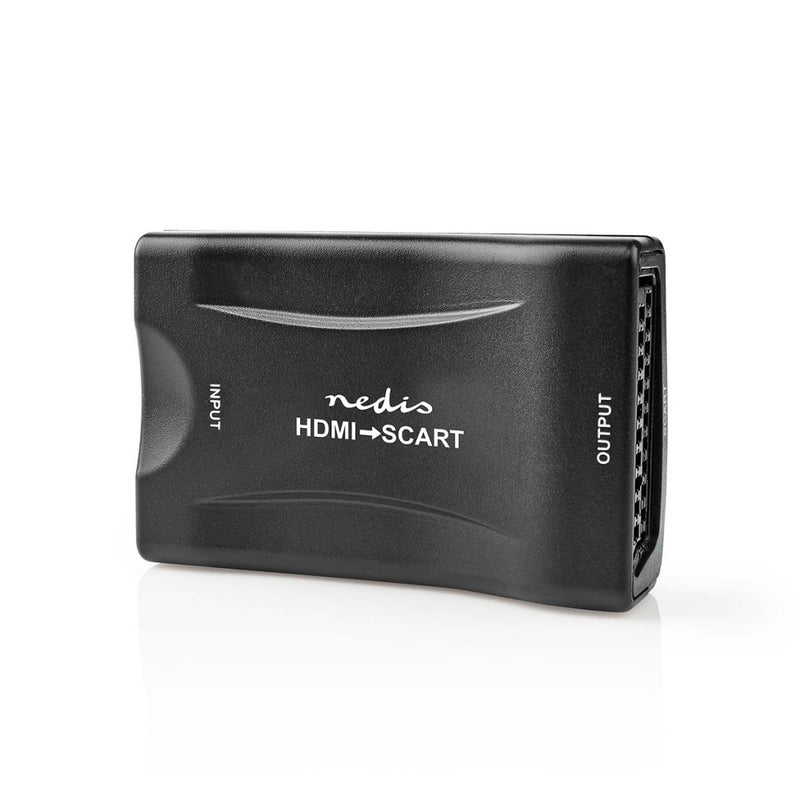 Nedis VCON3461BK Hdmi&trade;-converter Hdmi&trade; Input Scart Female 1-weg 1080p 1.2 Gbps Abs Zwar