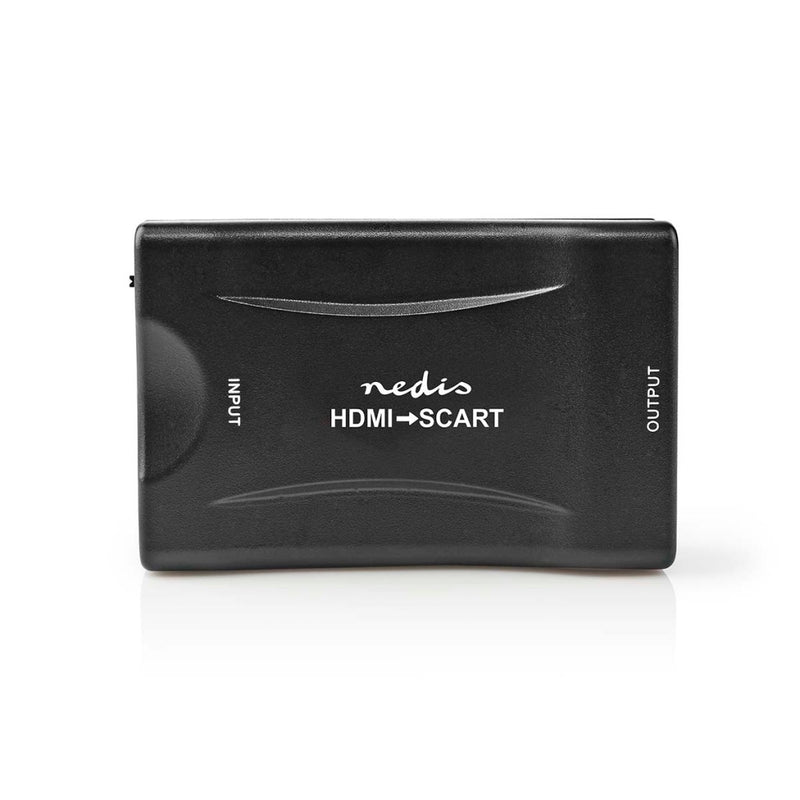 Nedis VCON3461BK Hdmi&trade;-converter Hdmi&trade; Input Scart Female 1-weg 1080p 1.2 Gbps Abs Zwar