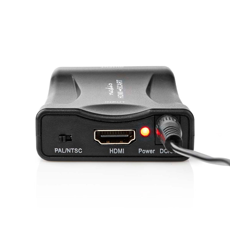 Nedis VCON3461BK Hdmi&trade;-converter Hdmi&trade; Input Scart Female 1-weg 1080p 1.2 Gbps Abs Zwar