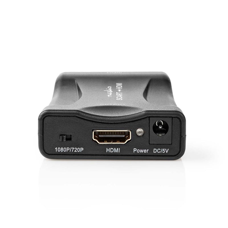 Nedis VCON3463BK Hdmi&trade;-converter Scart Female Hdmi&trade; Output 1-weg 1080p 1.2 Gbps Abs Zwa