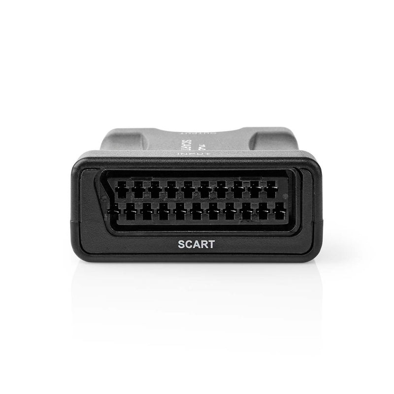 Nedis VCON3463BK Hdmi&trade;-converter Scart Female Hdmi&trade; Output 1-weg 1080p 1.2 Gbps Abs Zwa