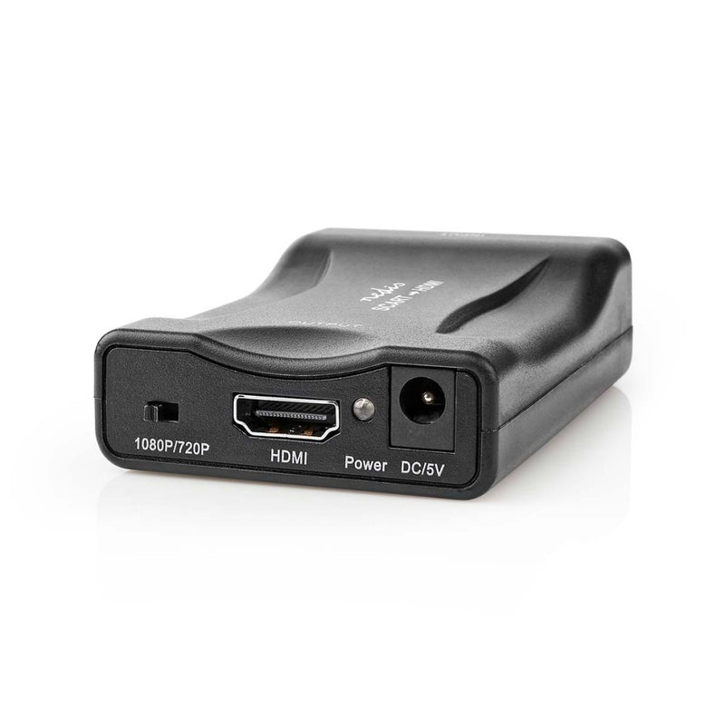 Nedis VCON3463BK Hdmi&trade;-converter Scart Female Hdmi&trade; Output 1-weg 1080p 1.2 Gbps Abs Zwa