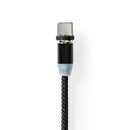Nedis CCGB60630BK20 Usb-kabel Usb 2.0 Usb-a Male Usb Micro-b Male / Usb-c&trade; Male No Data Trans