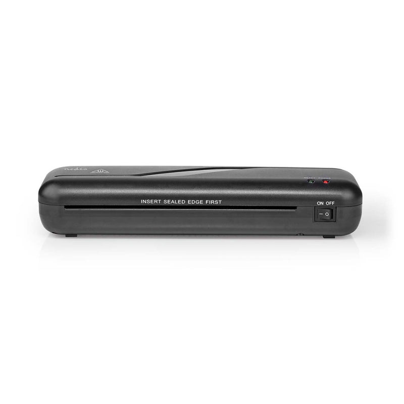 Nedis LAMI112BK4 Lamineerapparaat Warm A4 230 Mm/min Automatische Uitschakeling Netvoeding Zwart