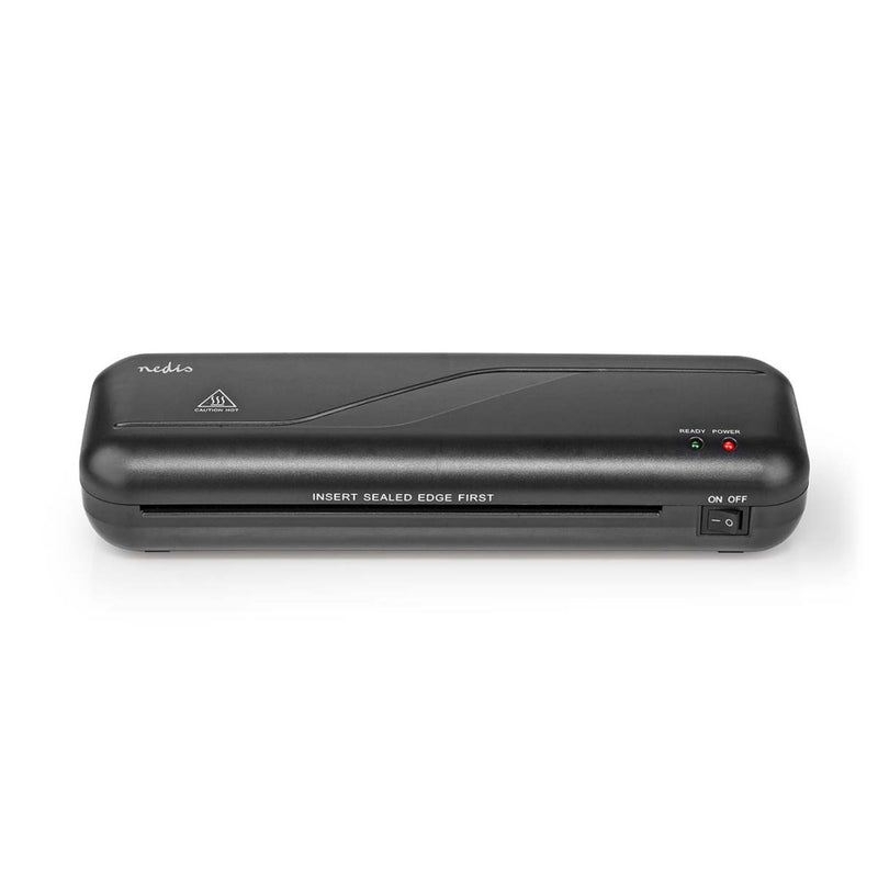 Nedis LAMI112BK4 Lamineerapparaat Warm A4 230 Mm/min Automatische Uitschakeling Netvoeding Zwart