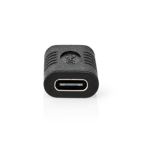 Nedis CCGP64900BK Usb-adapter Usb 3.2 Gen 2 Usb-c&trade; Female Usb-c&trade; Female 10 Gbps Vernikk