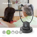 Nedis HPRF021BK Draadloze Tv-koptelefoon Rf In-ear Maximale Batterijduur: 7 Hrs 25 M Digitale Audio