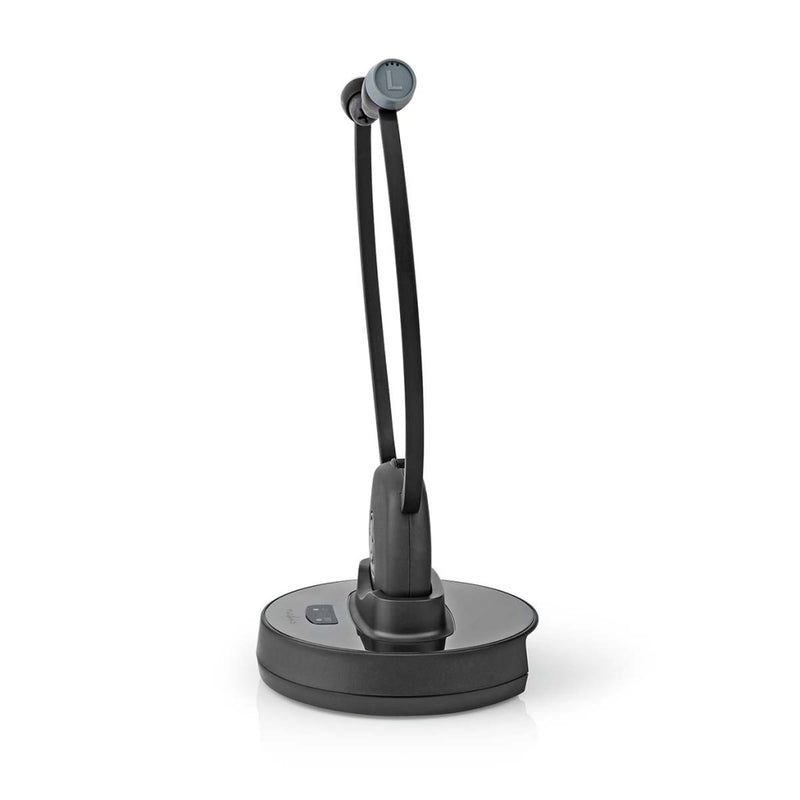 Nedis HPRF021BK Draadloze Tv-koptelefoon Rf In-ear Maximale Batterijduur: 7 Hrs 25 M Digitale Audio