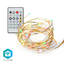 Nedis WIFILX51RGB Smartlife Gekleurde Led-strip Wi-fi Meerkleurig 5000 Mm Ip44 400 Lm Android&trade
