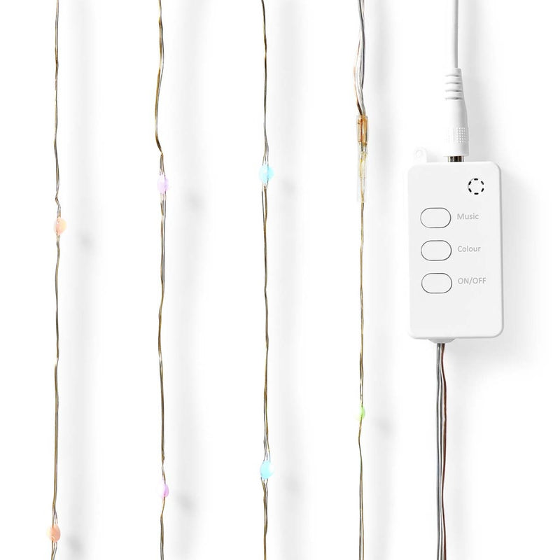 Nedis WIFILX51RGB Smartlife Gekleurde Led-strip Wi-fi Meerkleurig 5000 Mm Ip44 400 Lm Android&trade