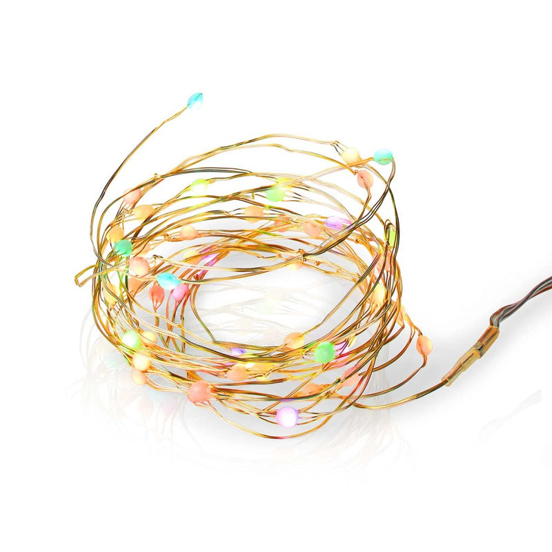 Nedis WIFILX51RGB Smartlife Gekleurde Led-strip Wi-fi Meerkleurig 5000 Mm Ip44 400 Lm Android&trade