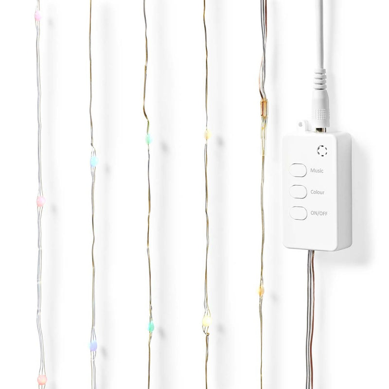 Nedis WIFILX51RGB Smartlife Gekleurde Led-strip Wi-fi Meerkleurig 5000 Mm Ip44 400 Lm Android&trade