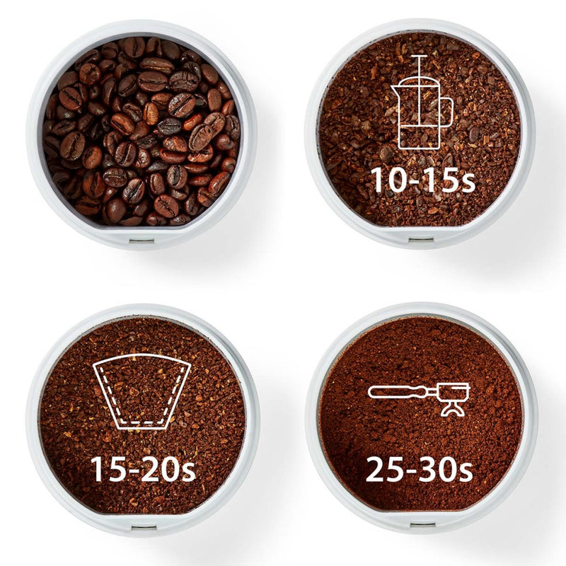 Nedis KACG200CWT Koffiemolen 70 g 150W Wit