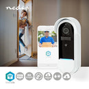 Nedis WIFICDP30WT Smartlife Videodeurbel Wi-fi Batterij Gevoed / Transformator Android&trade; / Ios